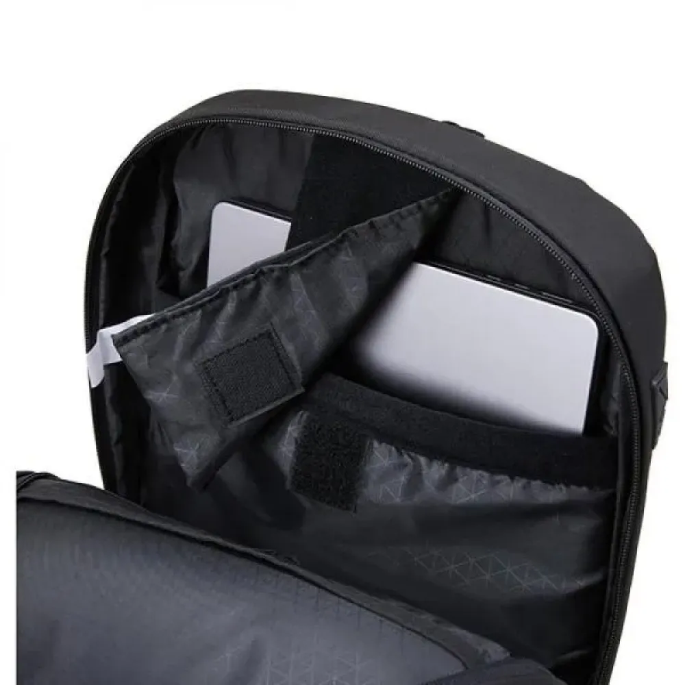 MOCHILA EM POLYESTER/PU - EXECUTIVE - 20L - PRETA