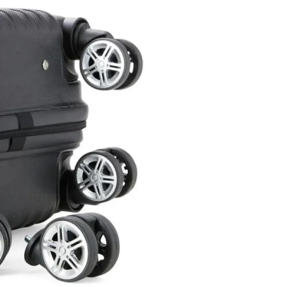 MALA DE VIAGEM EM ABS RÍGIDO COM RODINHAS 360º - 37L