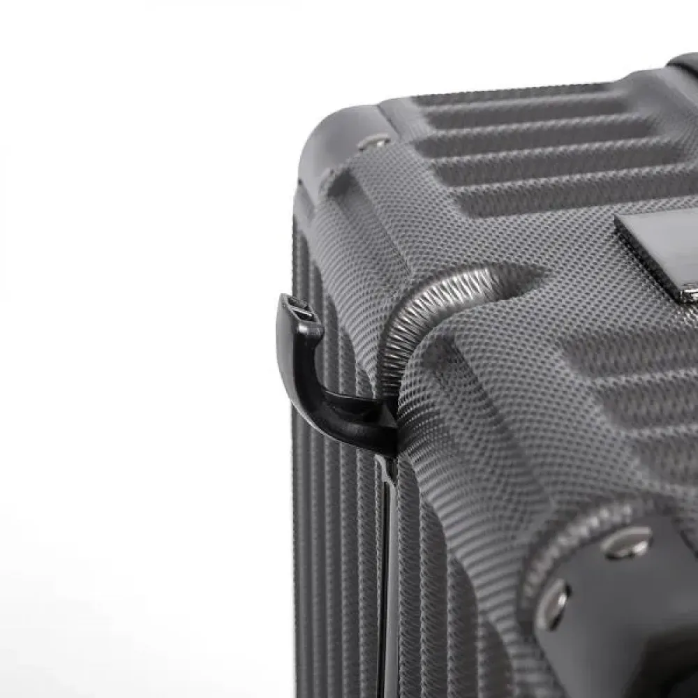 MALA DE VIAGEM EM ABS RÍGIDO COM RODINHAS 360º - 40L