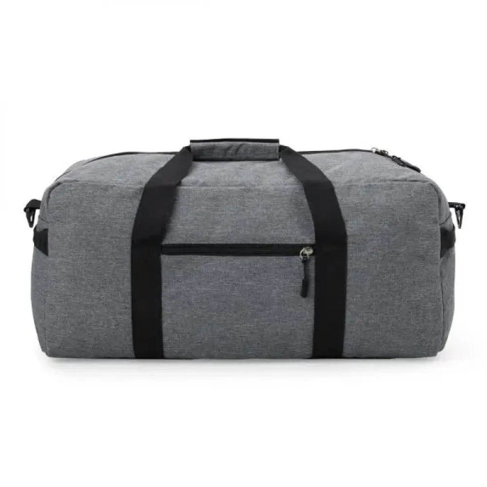 MALA ESPORTIVA EM POLYESTER 300D - MELANGE CINZA - 31L