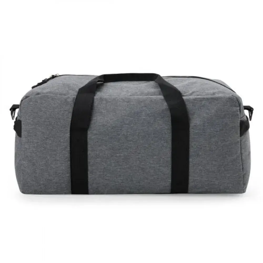 MALA ESPORTIVA EM POLYESTER 300D - MELANGE CINZA - 31L