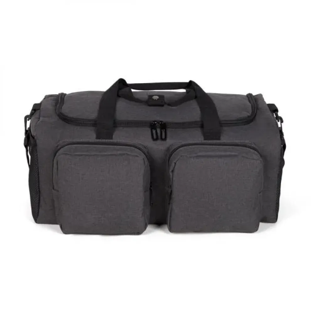 BOLSA ESPORTIVA EM RPET - CINZA ESCURO - 30L