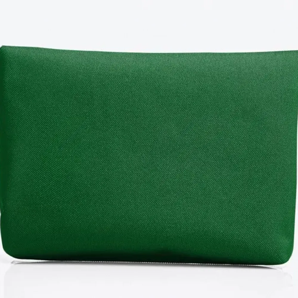 NECESSAIRE EM OXFORD / PVC - VERDE - 19X12,5CM