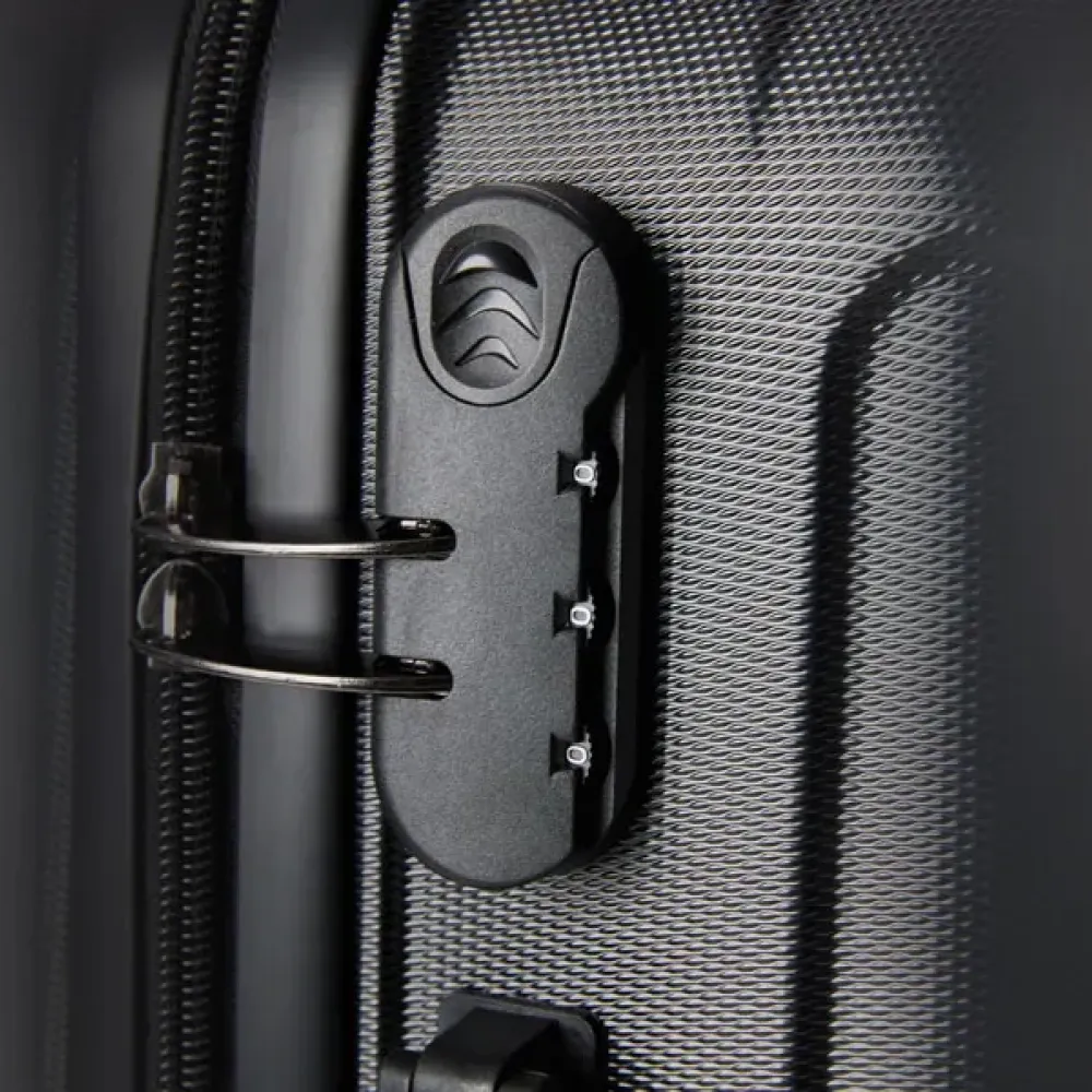 MALA DE VIAGEM EM ABS RÍGIDO COM RODINHAS 360º - 57L