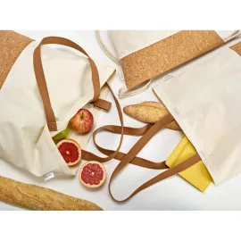 Miniatura de imagem do produto MANAUS BPACK. Sacola tipo mochila em 70% algodão reciclado e 30% poliéster reciclado (180g/m²) com base em cortiça