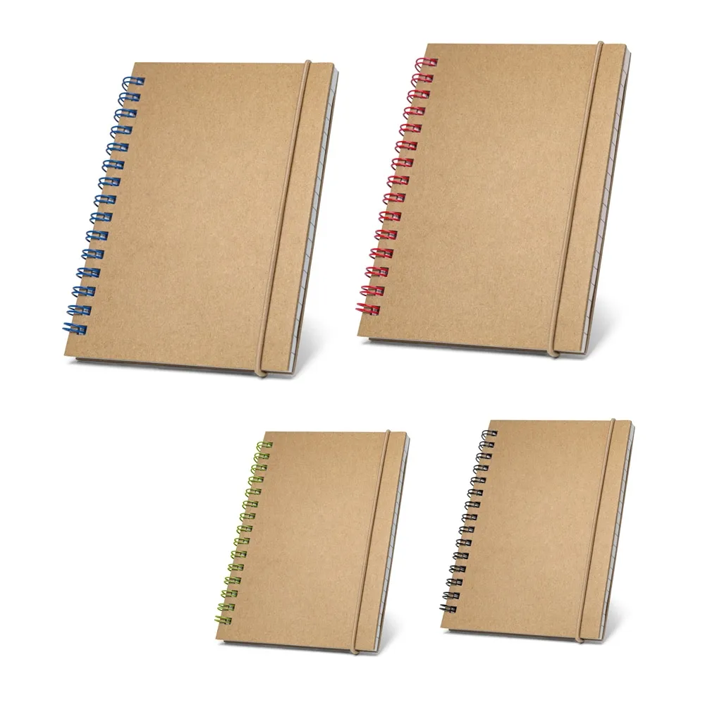 MARLOWE. Caderno de bolso espiral com folhas pautadas-93707