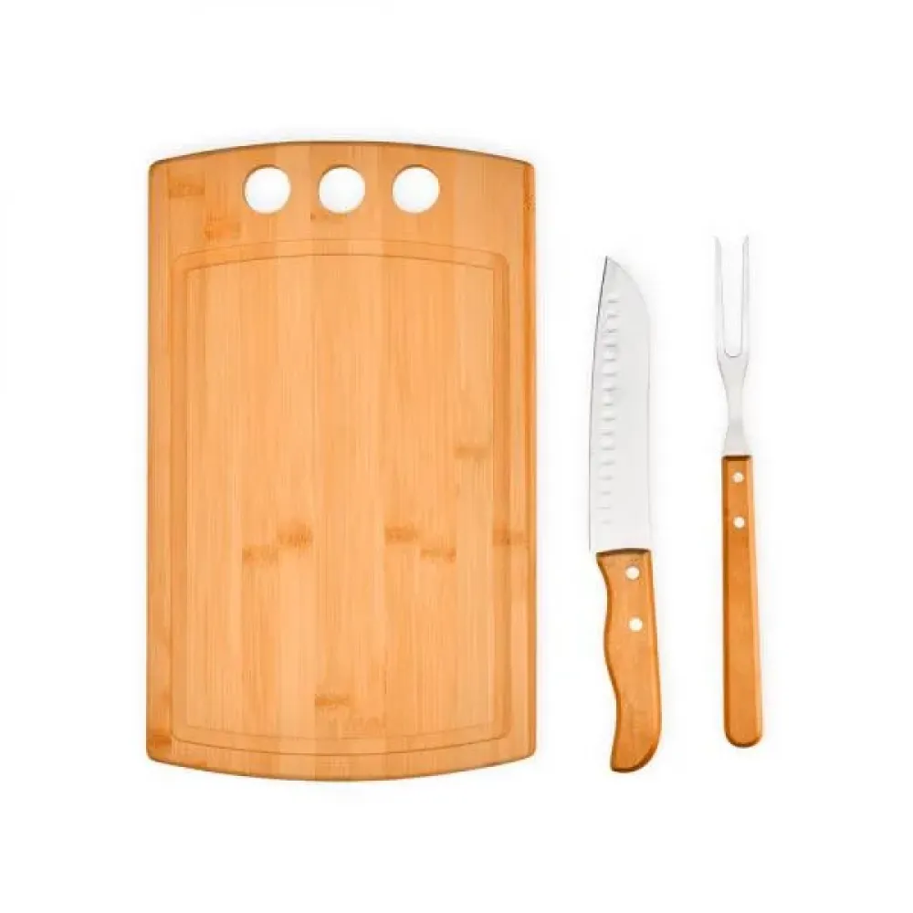 KIT PARA CHURRASCO - 3 PÇS