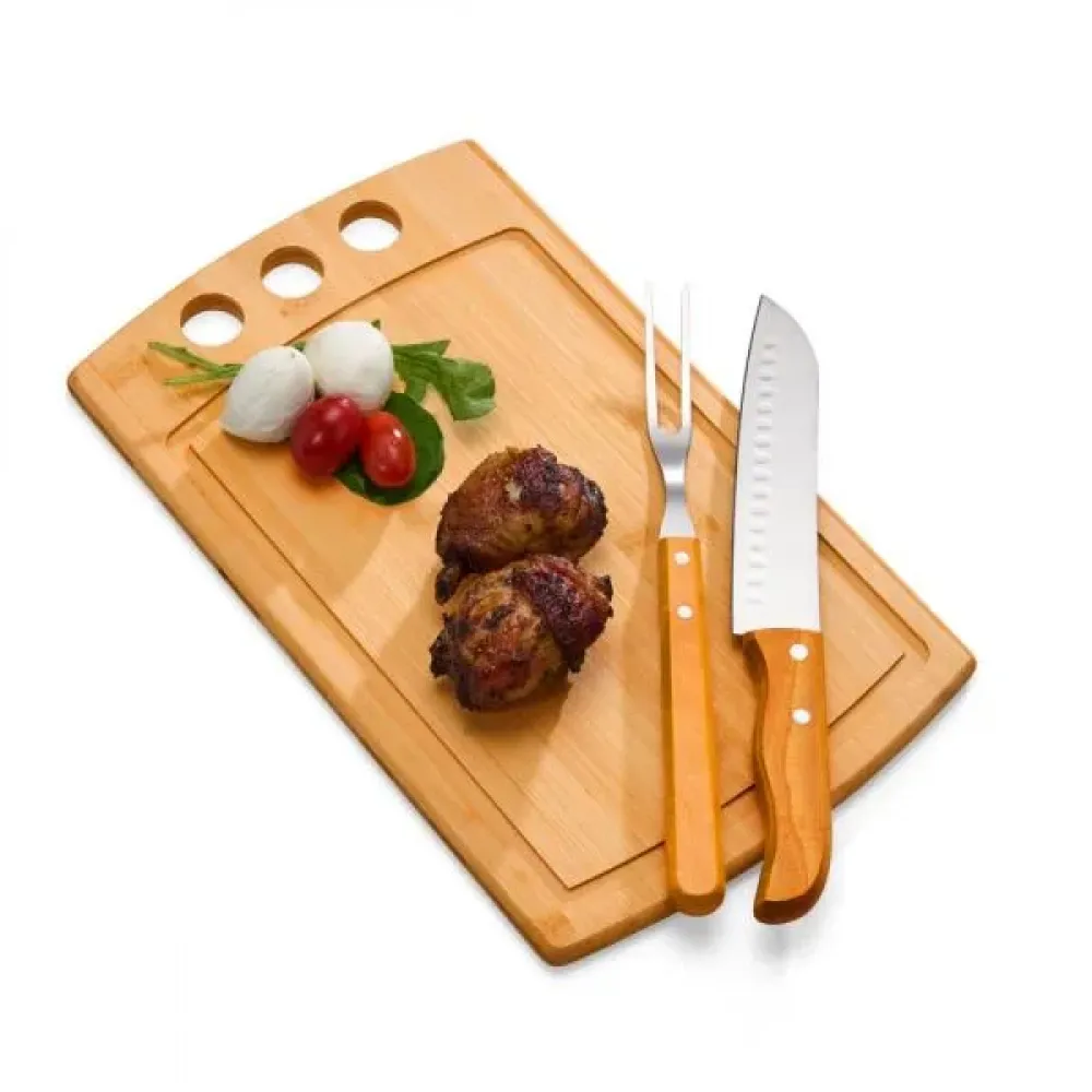 KIT PARA CHURRASCO - 3 PÇS