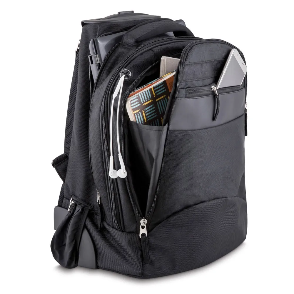 Mochila com rodinhas em Poliéster 1680D