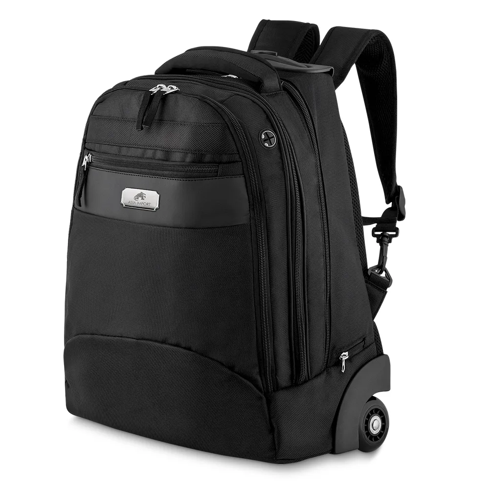 Mochila com rodinhas em Poliéster 1680D-MC204P
