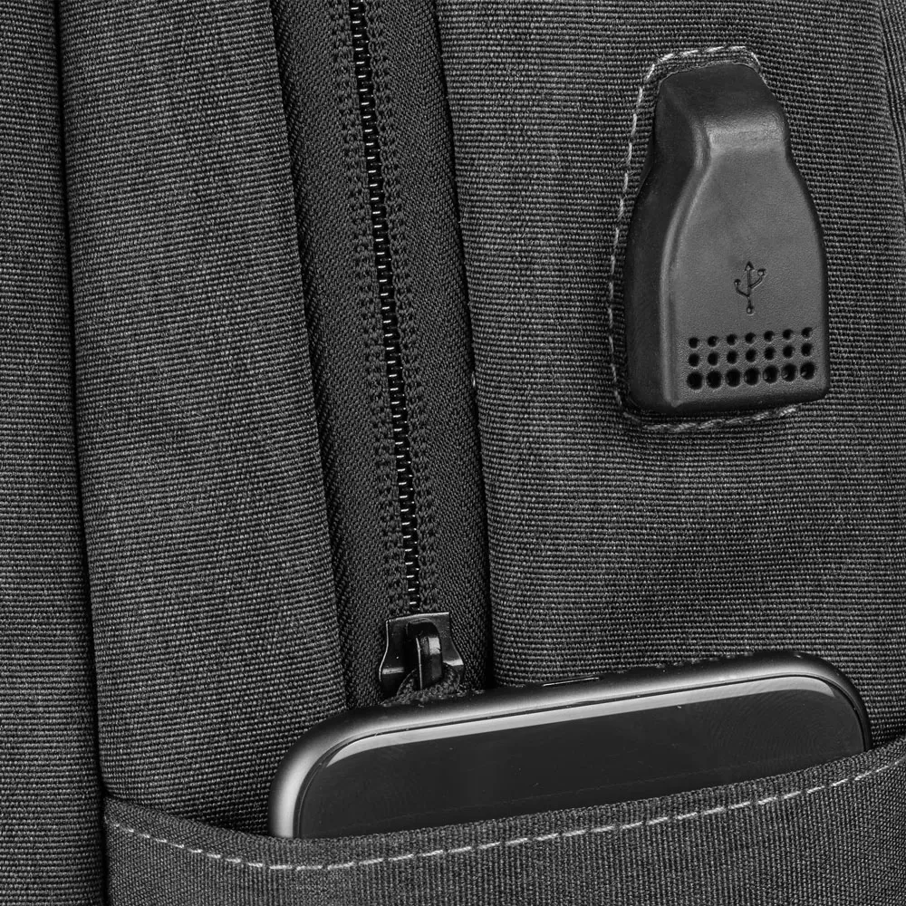 Mochila para notebook em Poliéster 600D e PU