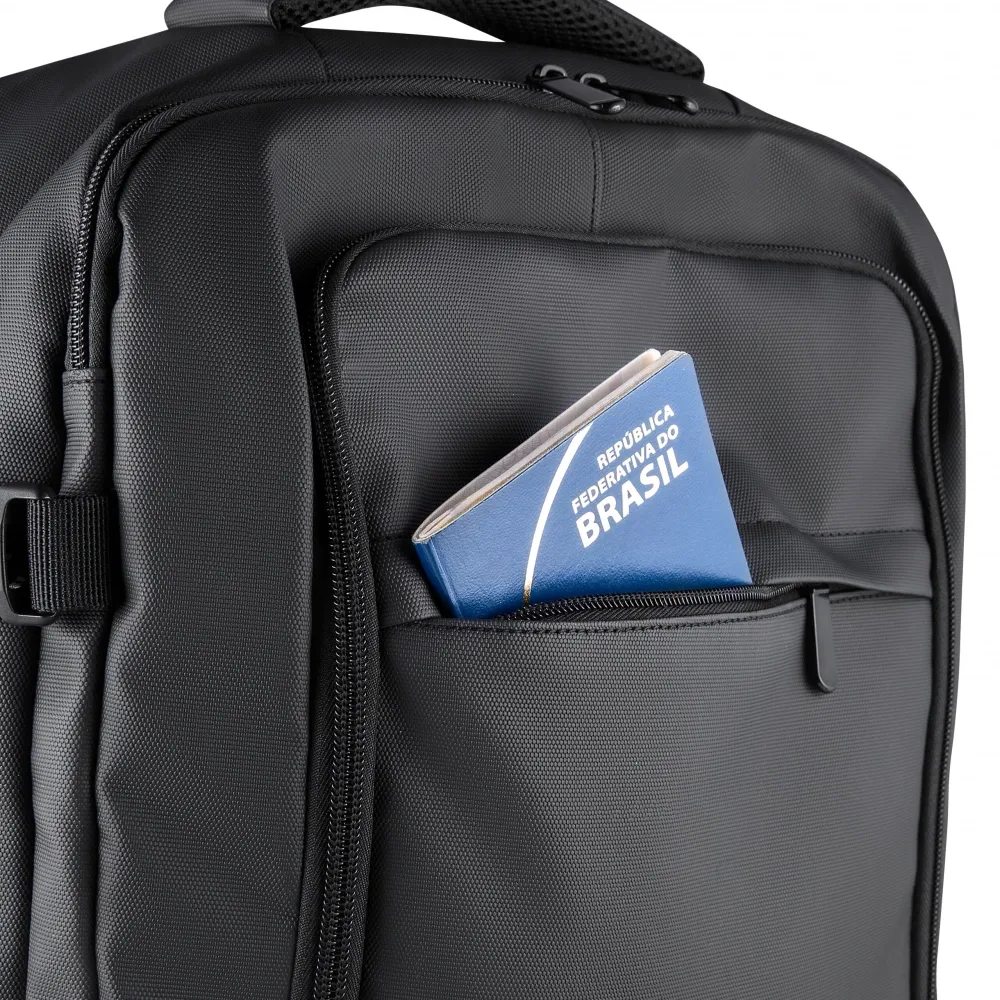 Mochila com Compartimento a Vácuo e Expansor