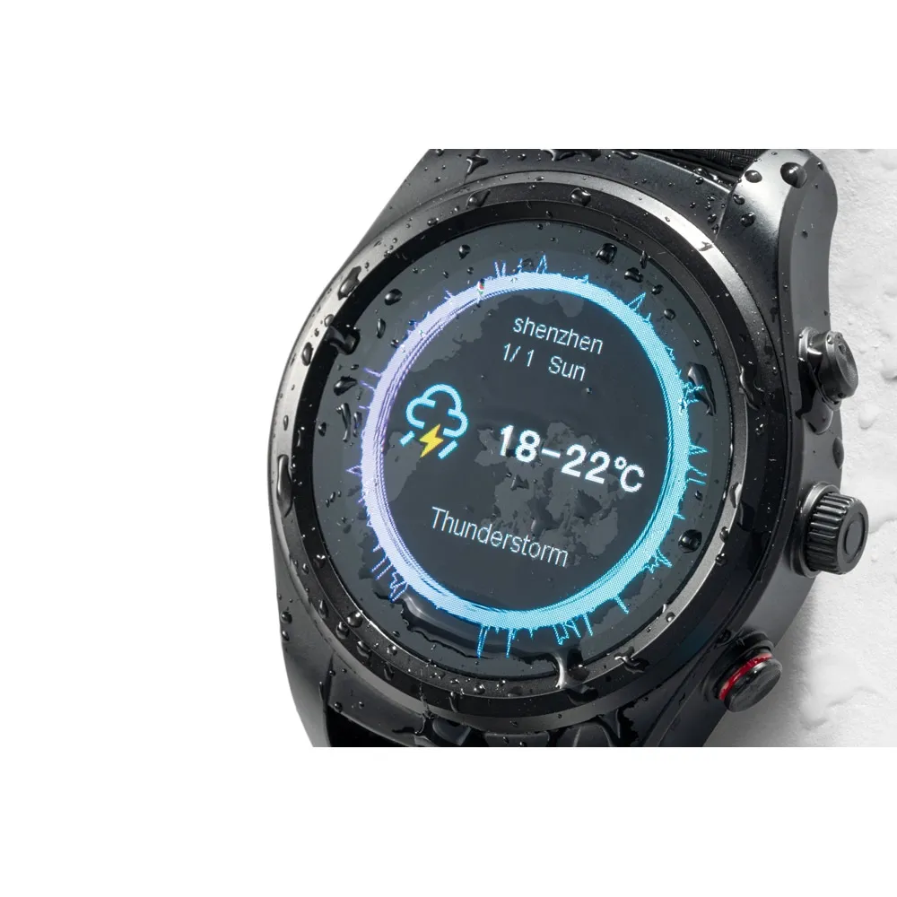 METRONOME. Relógio inteligente PRETO