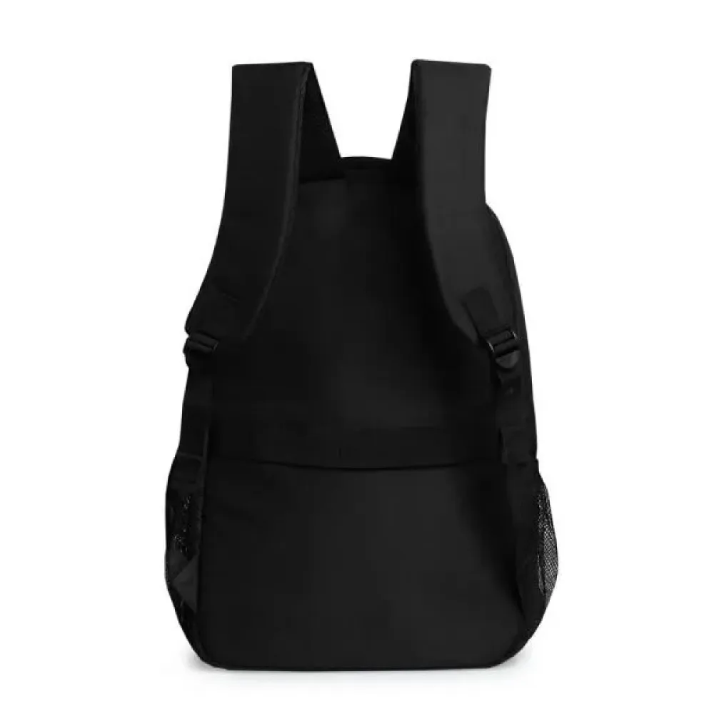 MOCHILA EM POLYESTER 600D - 28L - PRETA