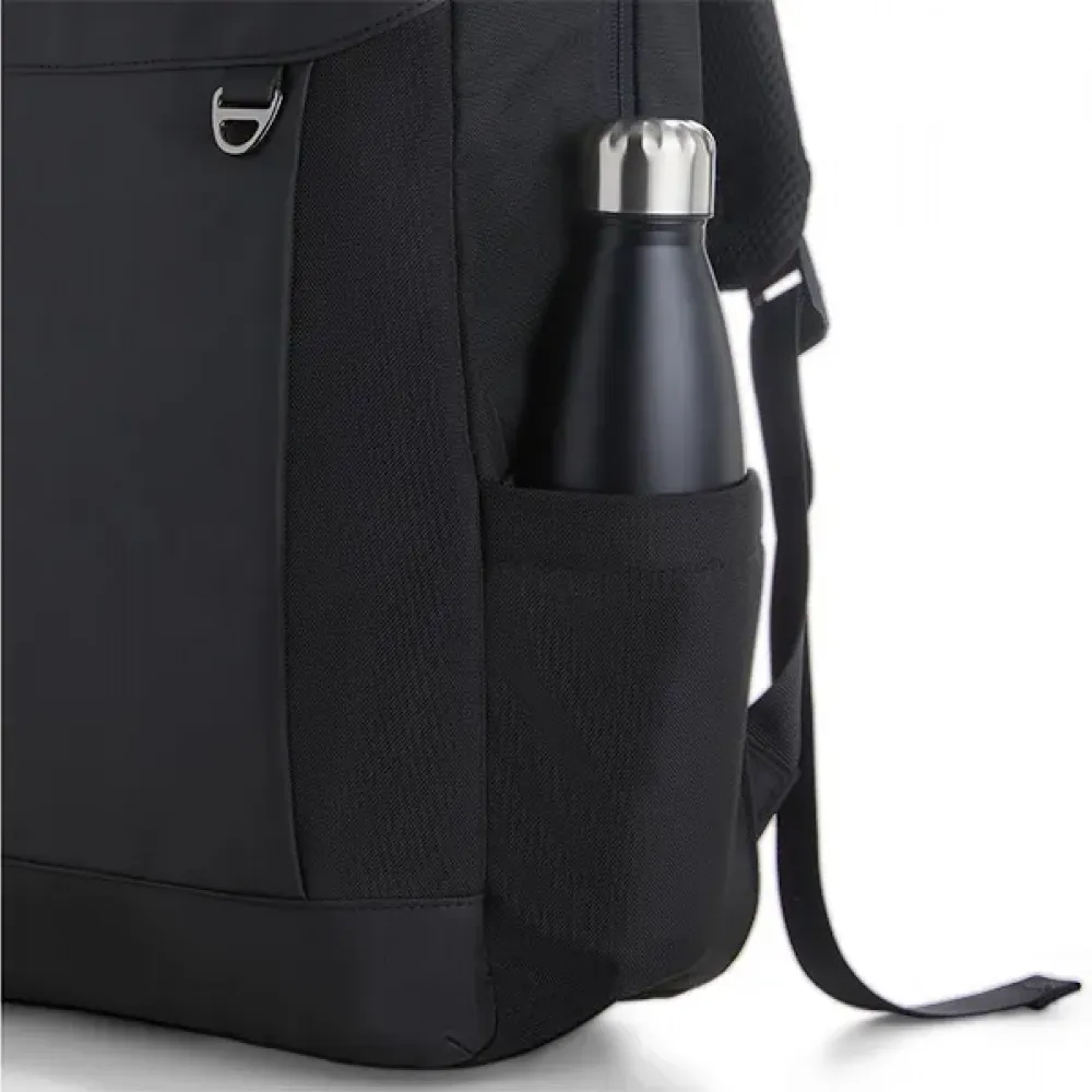 MOCHILA EM POLYESTER/PU - EXECUTIVE - 20L - PRETA
