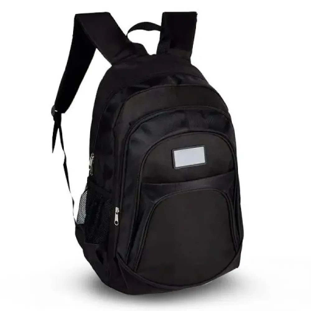 MOCHILA PRETA EM POLYESTER 1680D / 600D-MA-02301