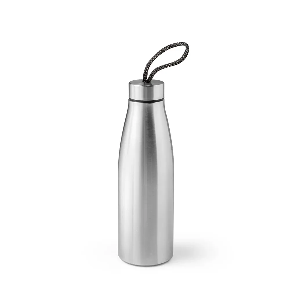 MORGAN. Squeeze em aço inox (90% reciclado) com pega com padrão 710 mL CROMADO-94271-CRO