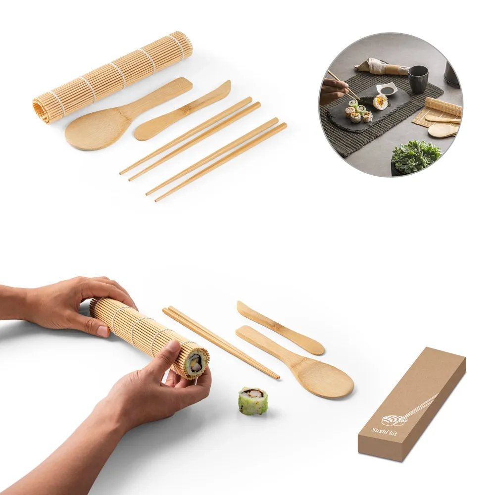 MORIMOTO. Kit para sushi em bambu-94314