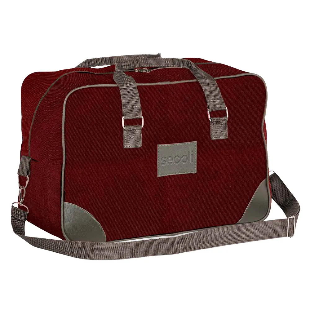 Mala Esportiva com Alça Tiracolo Ajustável e Abertura Superior com Zíper