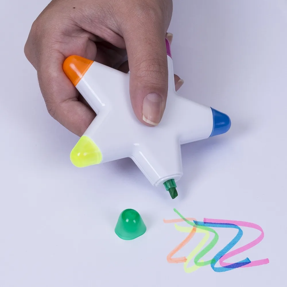 #Marca Texto Estrela