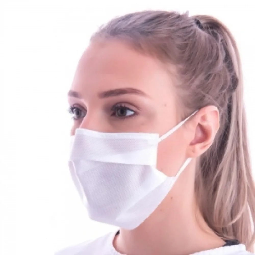 #Máscara Descartável SMMMS com Clipe Nasal (5 camadas de proteção)