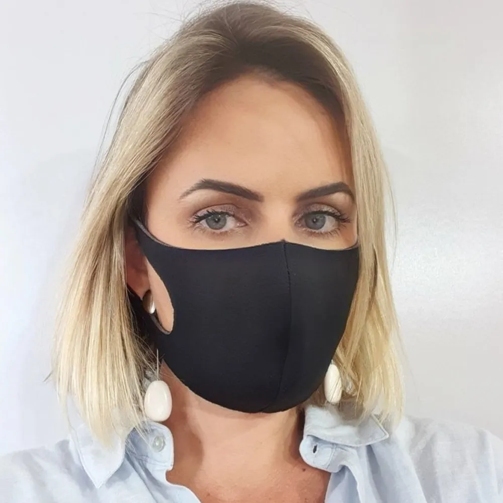 #Máscara Reutilizável de Poliéster