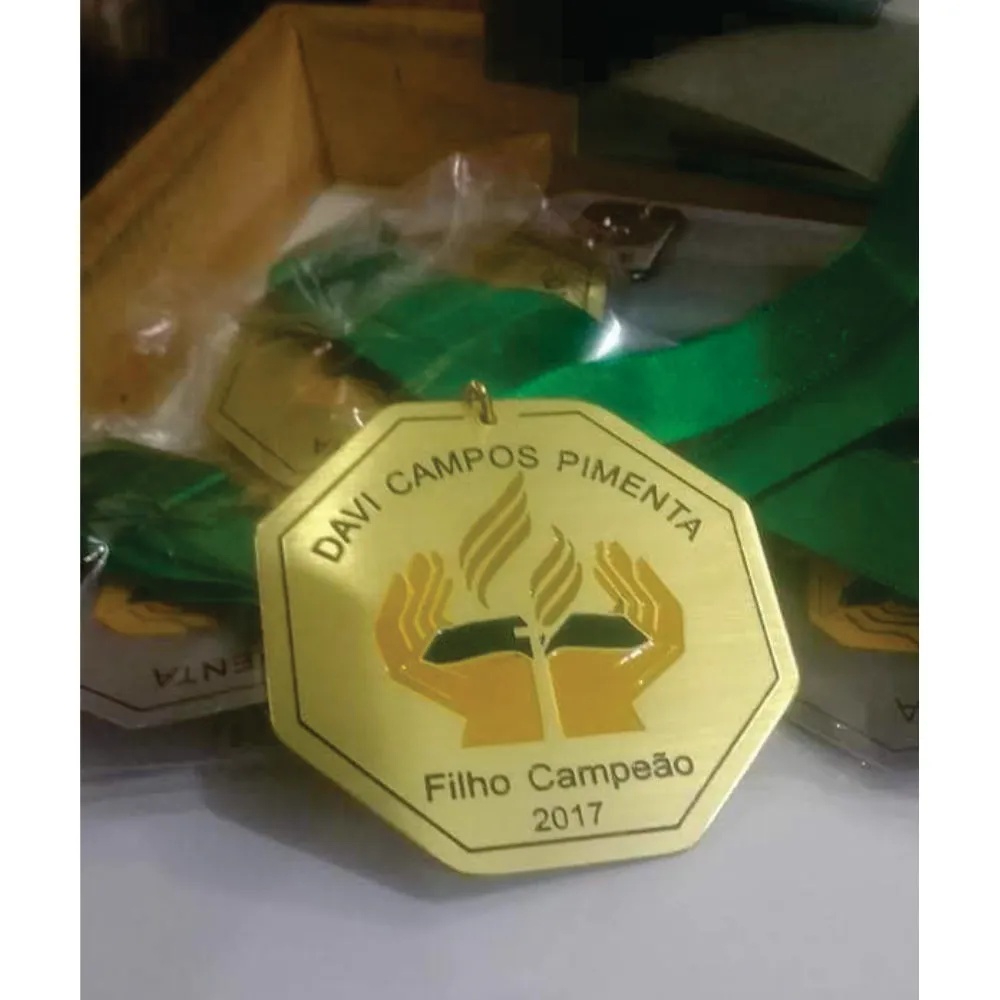 Medalha Octogonal