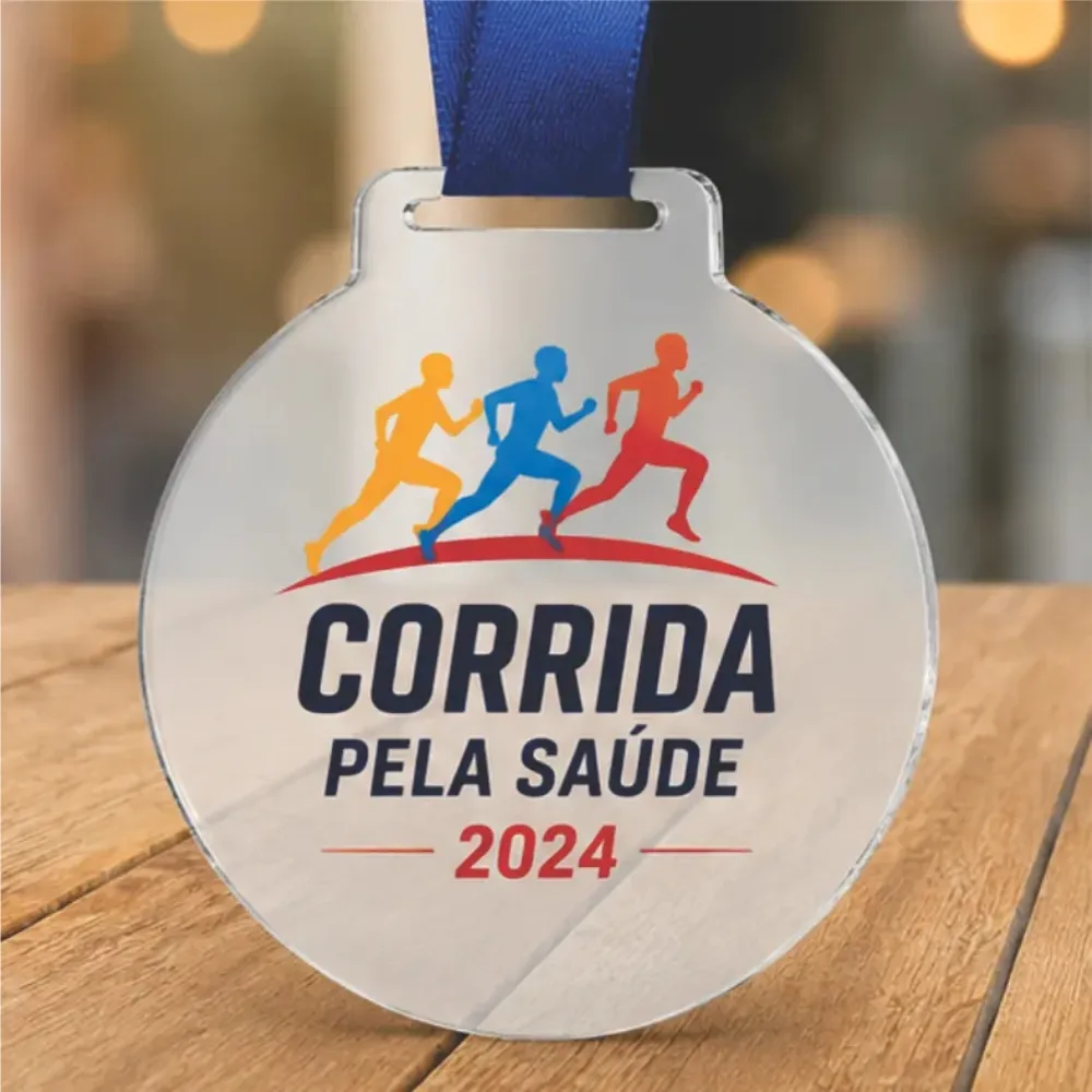 Medalha de Acrílico 5cm