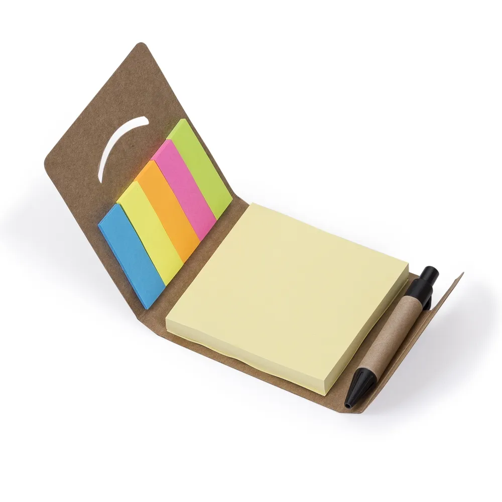 #Mini Bloco de Anotação com Caneta