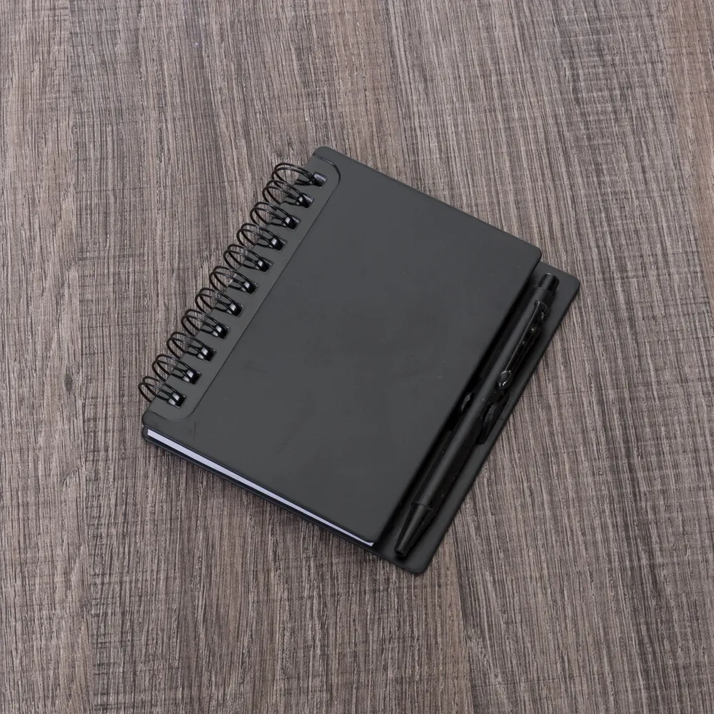 #Mini Bloco de Anotação com Caneta