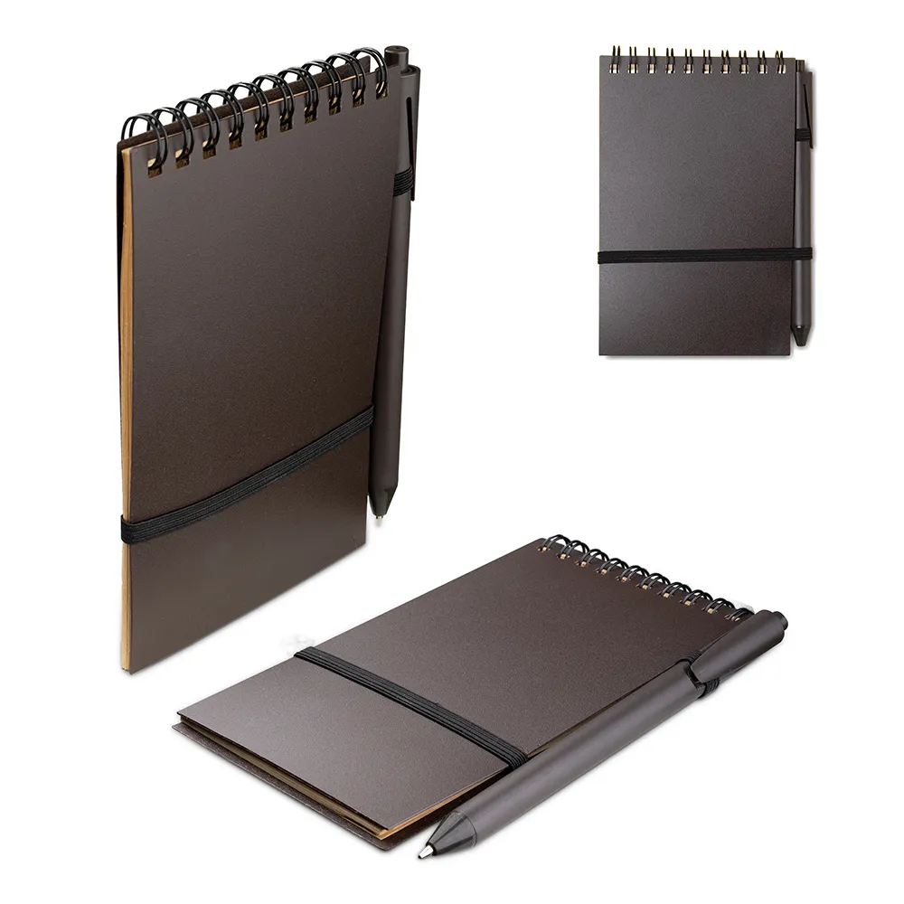 Mini Caderno A6 Capa em PP c/ Caneta-BL029P