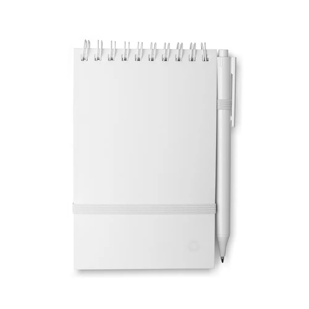 Mini Caderno A6 Capa em PP com caneta