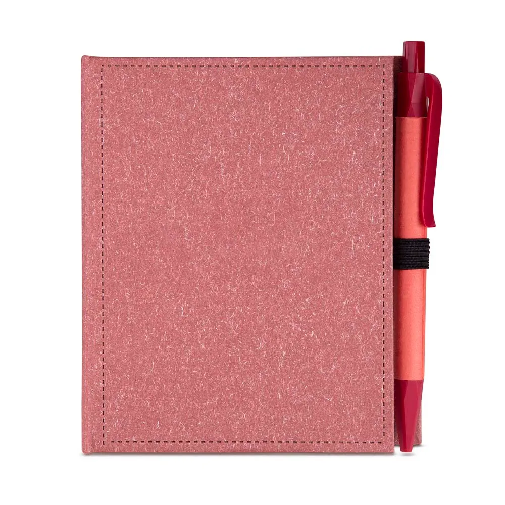 Mini Caderno A6 com caneta (13x11cm)