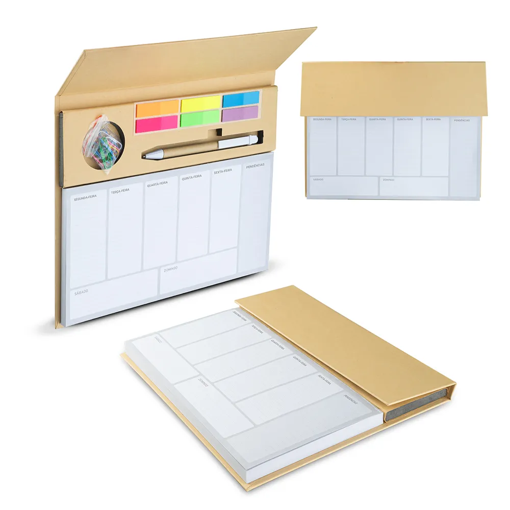 Mini Caderno com Planejamento Semanal-BL034P