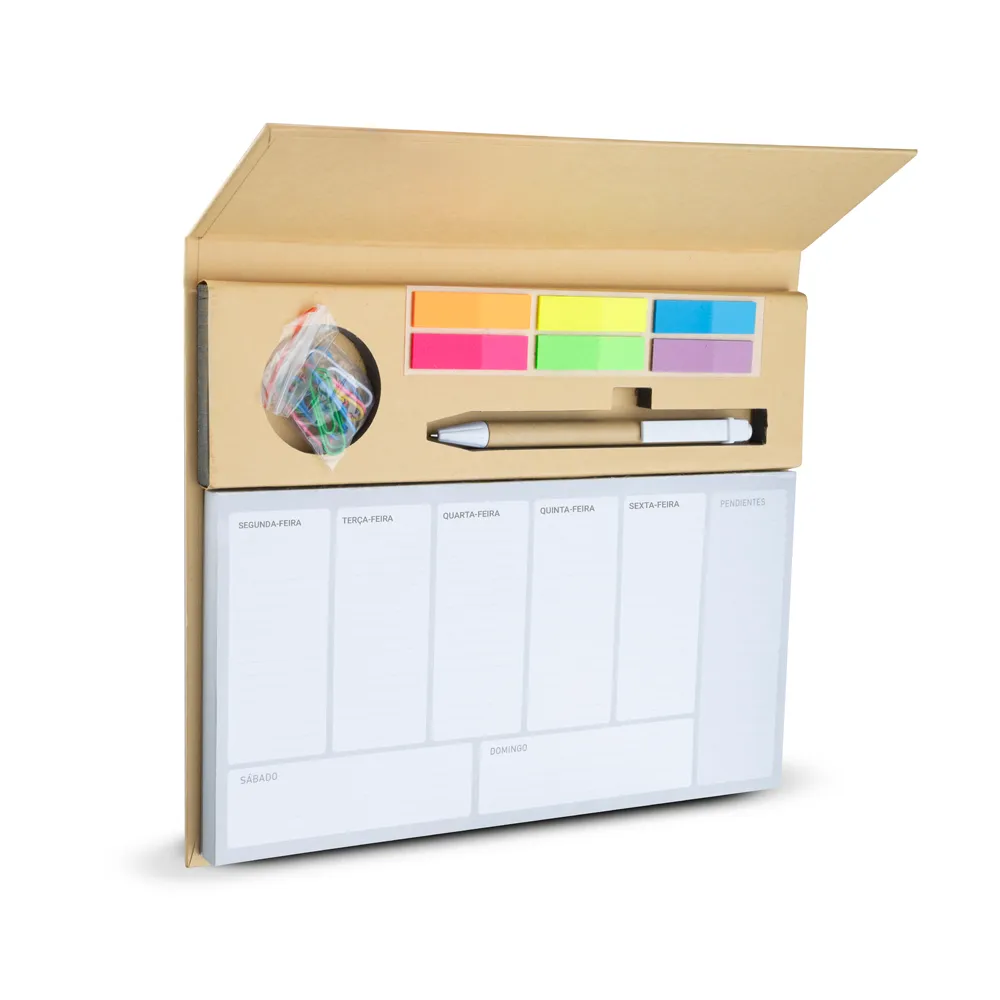 Mini Caderno com Planejamento Semanal