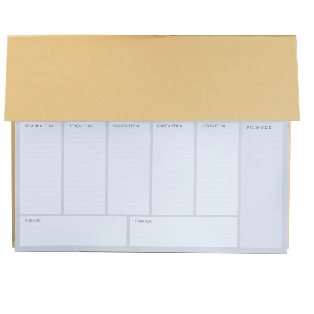 Mini Caderno com Planejamento Semanal