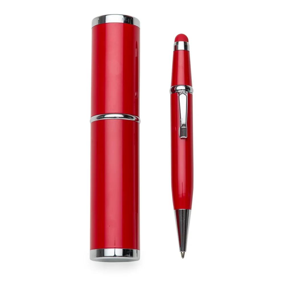 #Mini Caneta Semimetal com Estojo