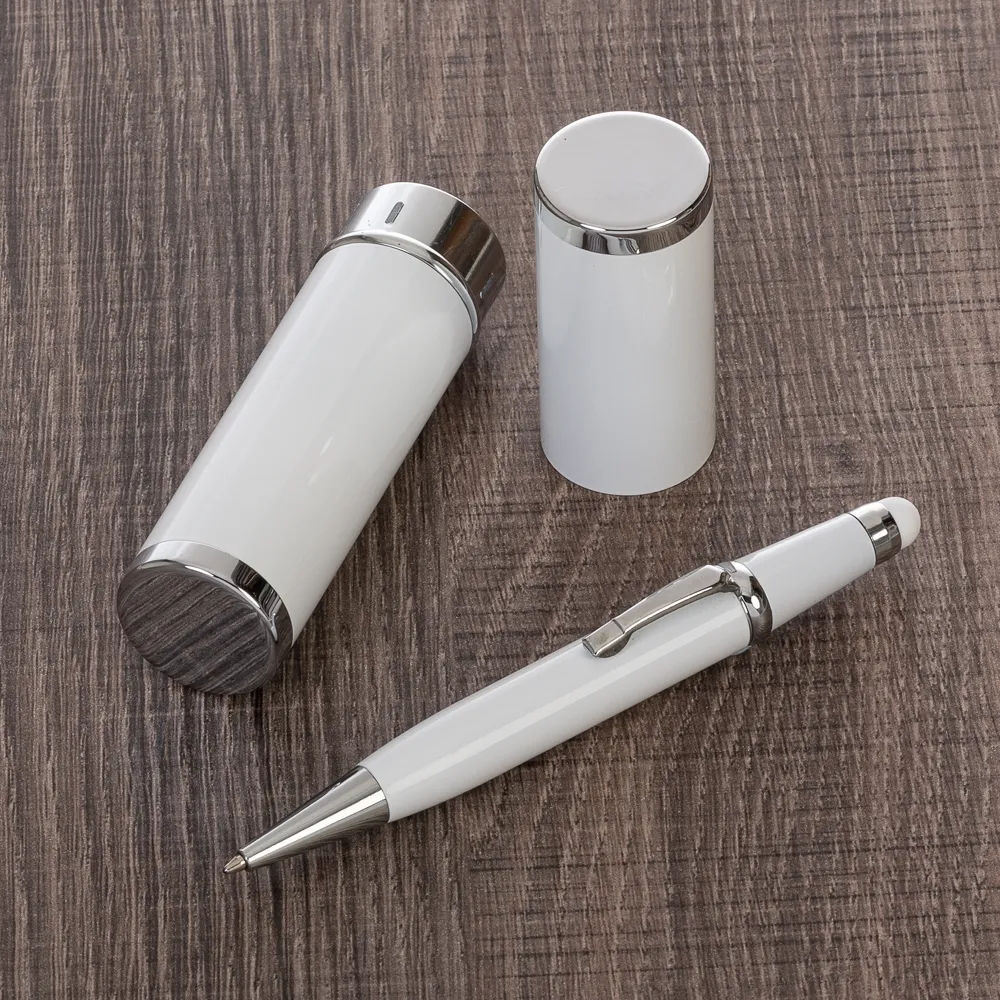 #Mini Caneta Semimetal com Estojo