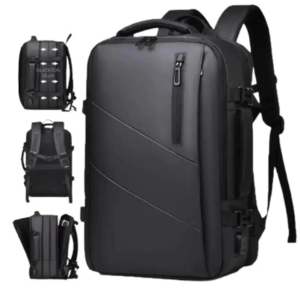 Mochila Premium Expansível USB-BC0001CM