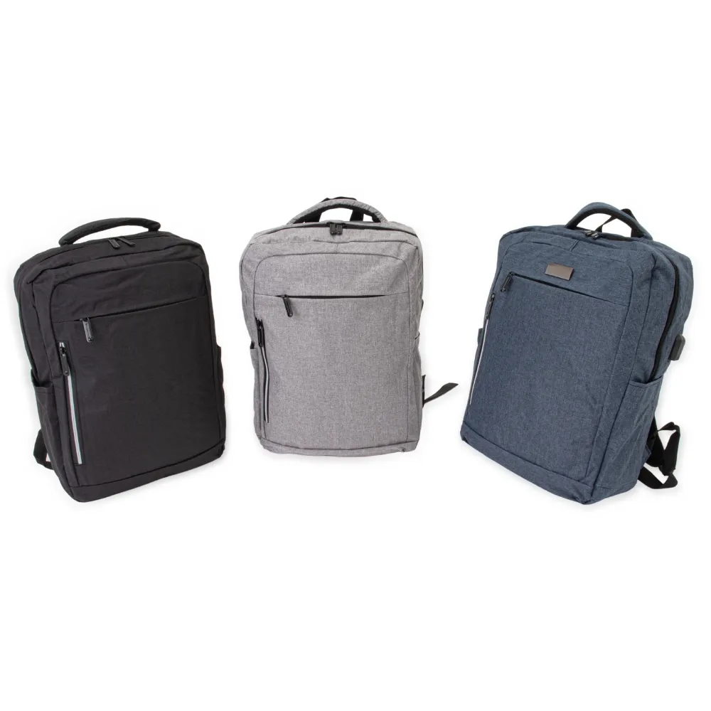 Mochila de Nylon USB 20 Litros-09761