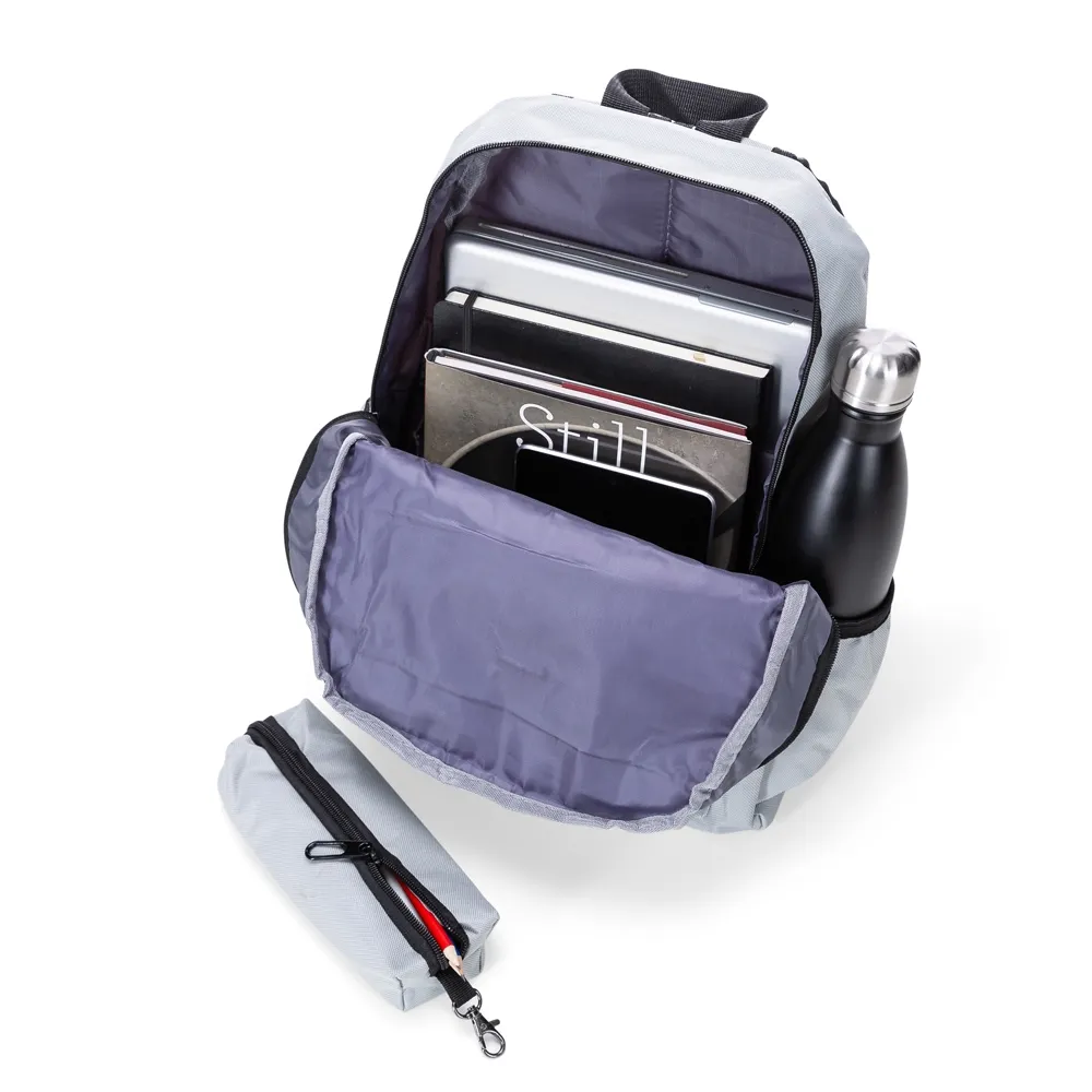 #Mochila de Nylon com Estojo