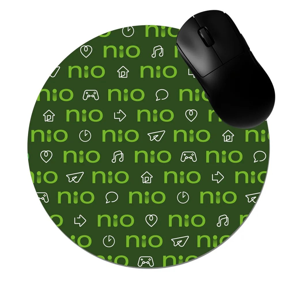 Mouse pad redondo tecido em personalizado - NIO-BC0001NIC