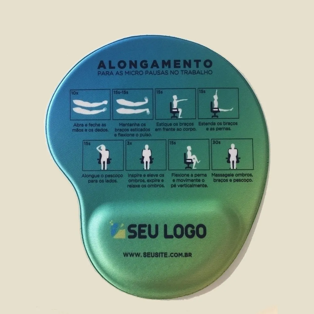 Mousepad com Apoio em Espuma