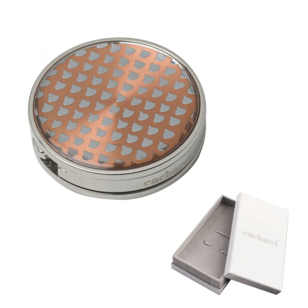 NAÏADES. Porta bolsa COBRE