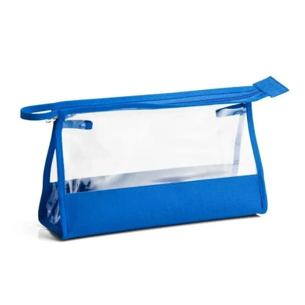 NECESSAIRE EM NYLON 600 E PVC AZUL