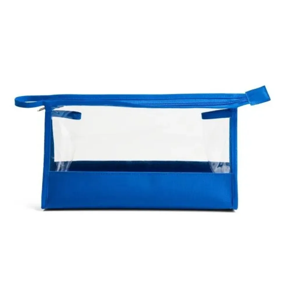 NECESSAIRE EM NYLON 600 E PVC AZUL