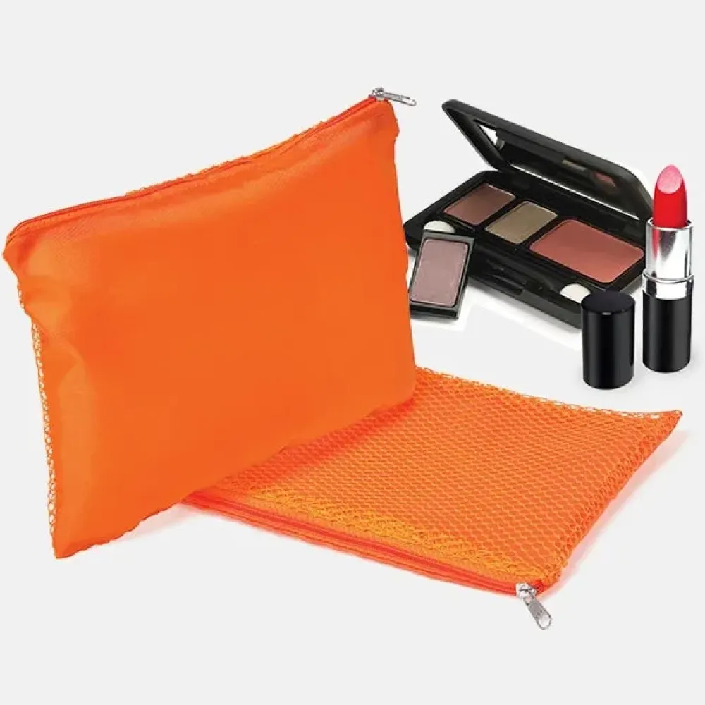 NECESSAIRE EM NYLON / POLYESTER – LARANJA