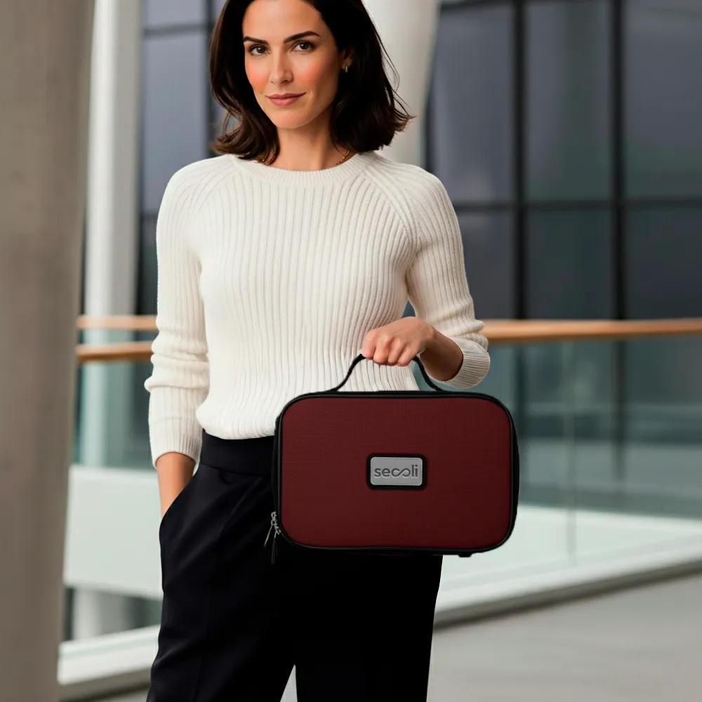  Necessaire Executiva com Alça de Mão