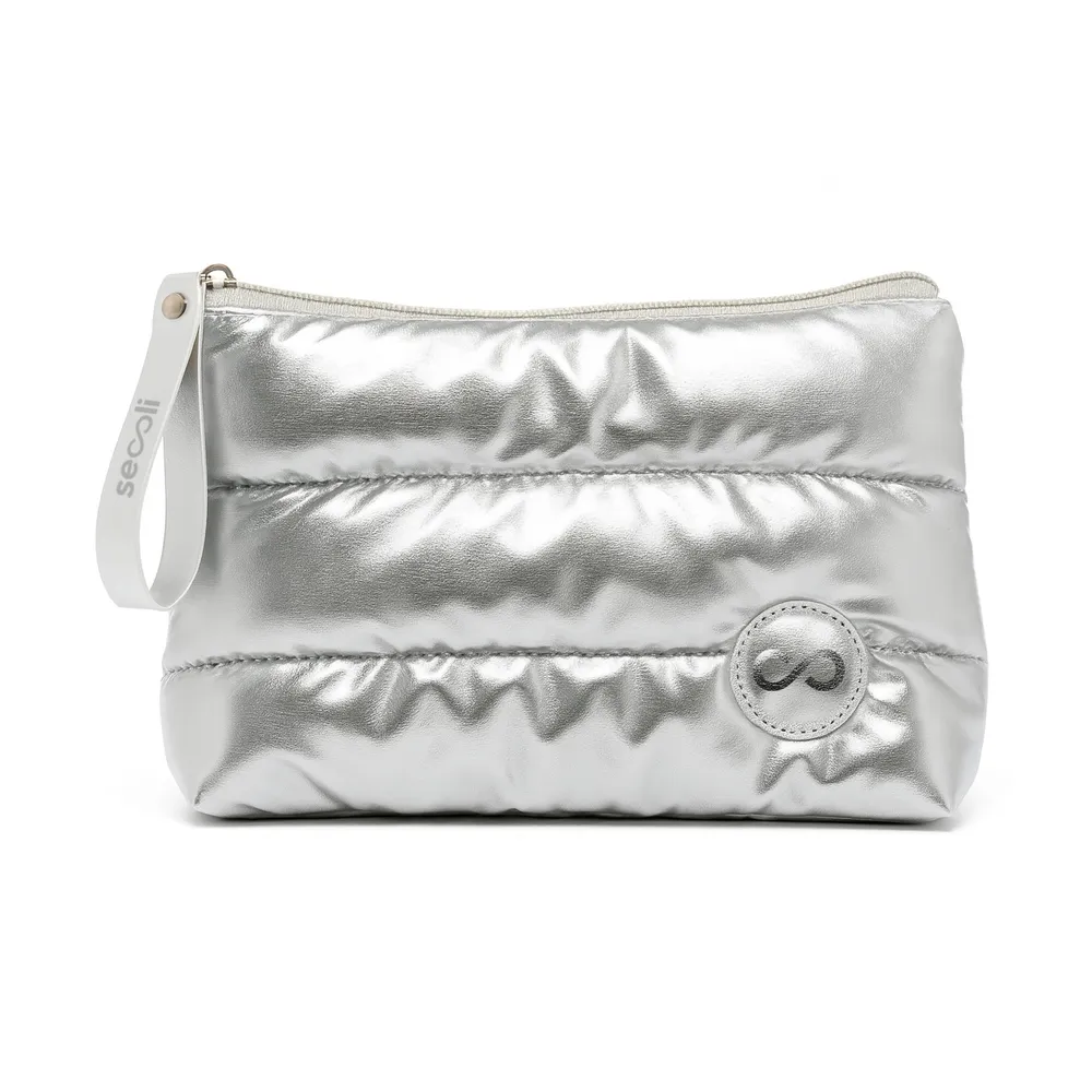 Necessaire Metalizada Matelada- NES-7262