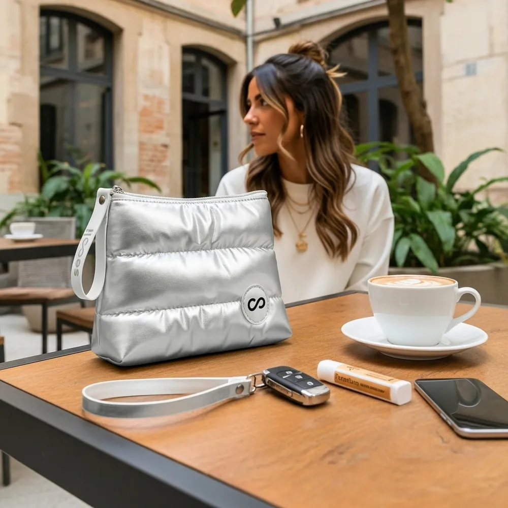 Necessaire Metalizada Matelada